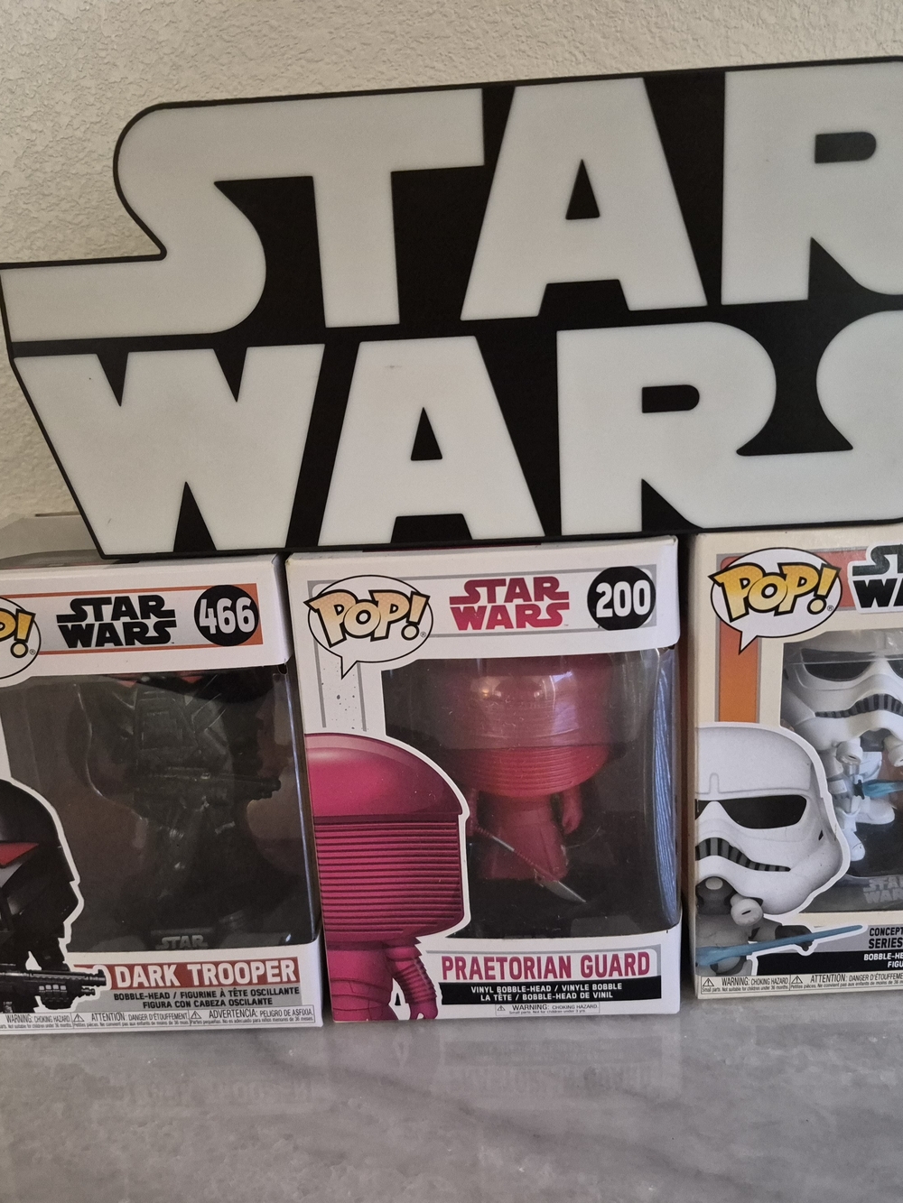 Funko Pop! The IMPERIAL GUARDS Collection unopened, NEW